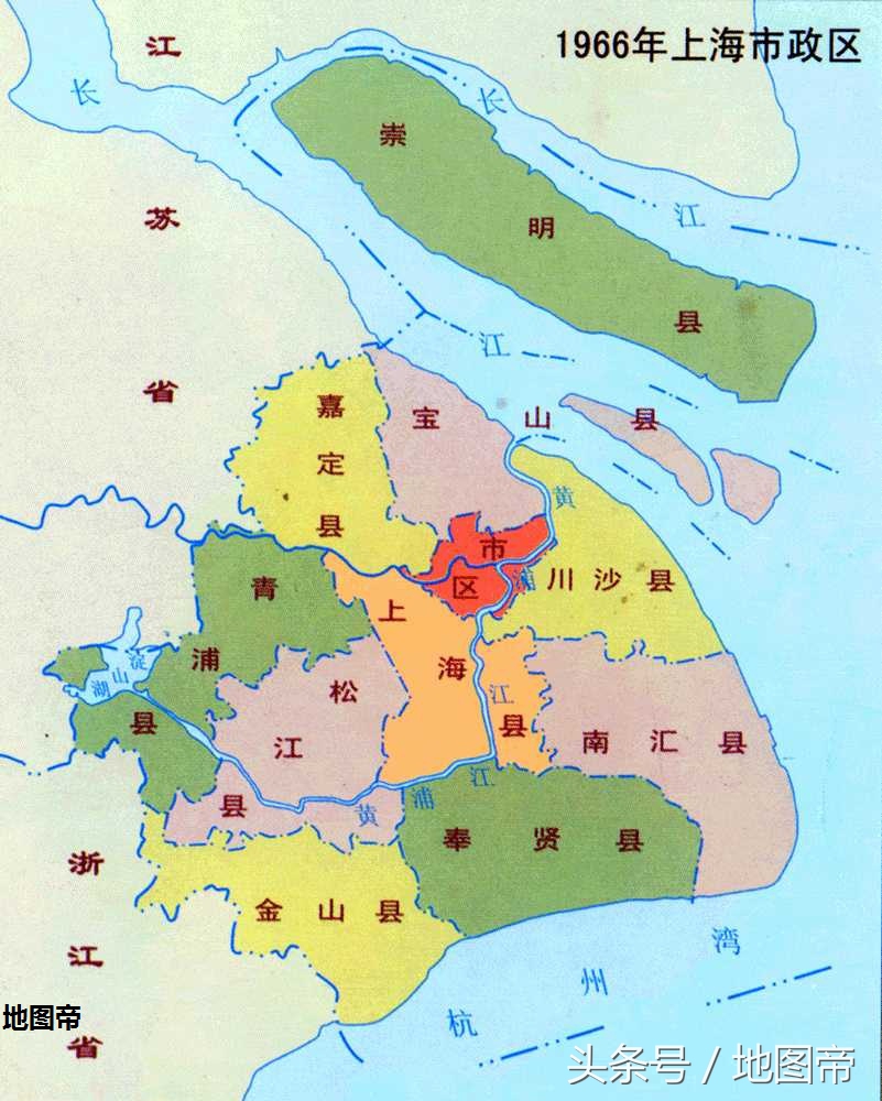 上海区域划分地图最新解读与详解