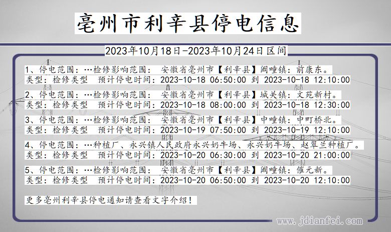 利辛县停电通知详解，原因、最新消息、应对措施与准备事项