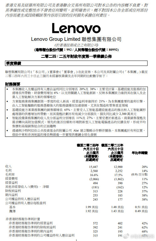 联想最新动态更新，全新消息一览