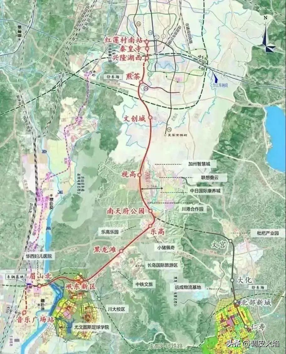 成都最新地铁线路图详解，全面解析最新地铁线路布局与规划