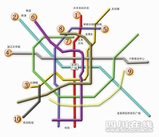 成都地铁最新规划，一段温馨的城市轨道交通之旅