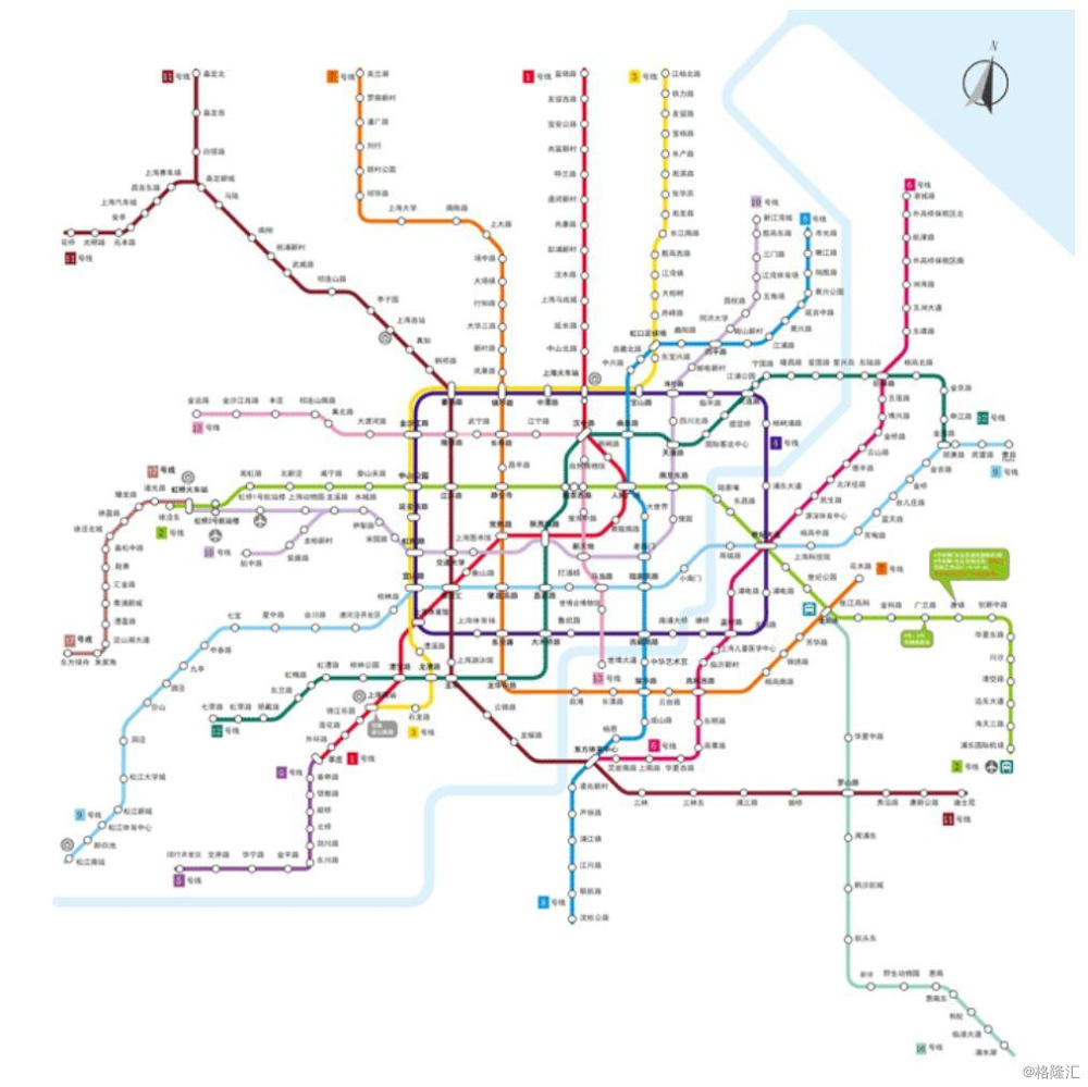 上海最新地铁图，科技重塑城市脉络，便捷出行时代来临